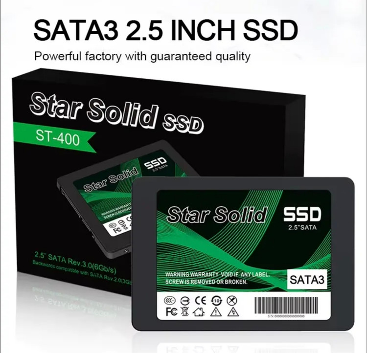 هارد اس اس دی 120 گیگابایت SATAIII برند STAR SOLID مدل ST-400