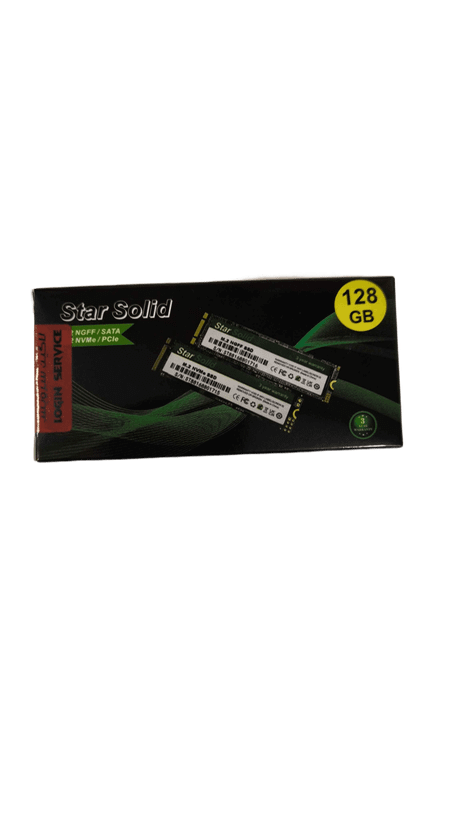 هارد اس اس دی 128 گیگابایت M.2 NVMe PCIe برند STAR SOLID مدل ST-200