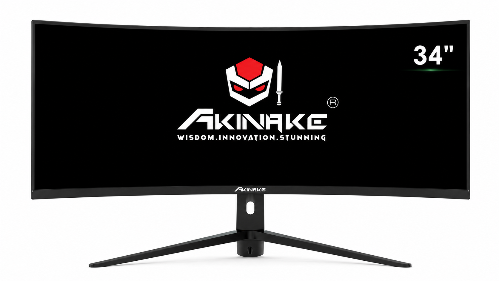 مانیتور گیمینگ 34 اینچ منحنی(خمیده) آکیناکه با رزولوشن 4K مدل AK-G34C180 سری ترمیناتور